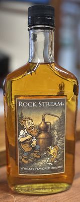 LIQ-375ml Rock Stream Whiskey Brandy