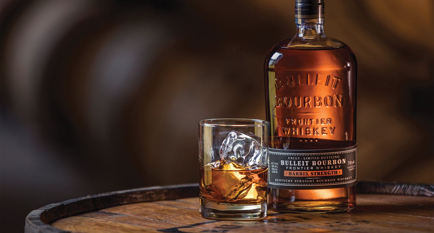 LIQ-750ml Bulleit Bourbon Barrel Strength