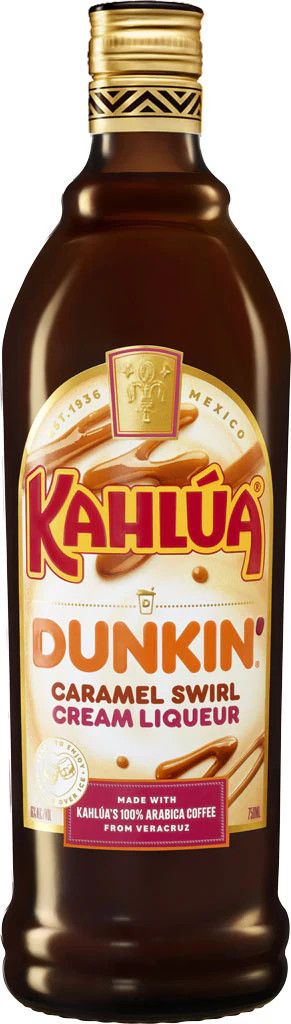LIQ-750ml Kahlua Dunkin Carmel