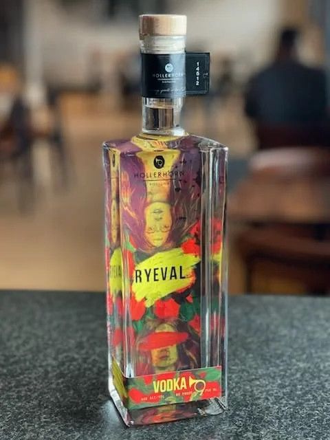 LIQ-750ml Hollerhorn Ryeval Vodka