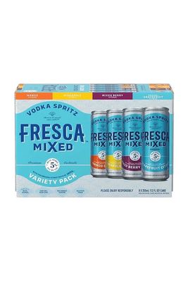 LIQ-355ml Fresca Variety 8pk