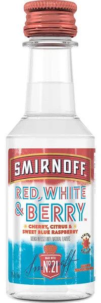 LIQ-50ml Smirnoff Red White And Berry