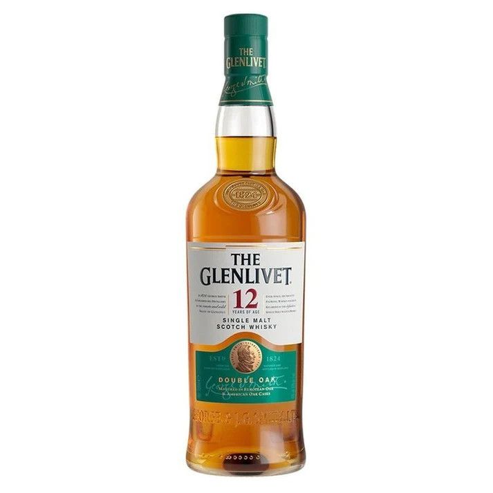 LIQ-750ml Glenlivet Scotch 12 Year