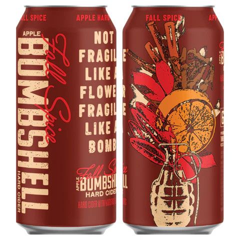 WINE-473ml Three Brothers Bombshell Fall Spice Cider 4pk