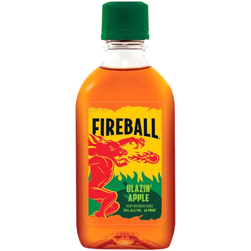 LIQ-50ml Fireball Cinnamon Apple Whiskey