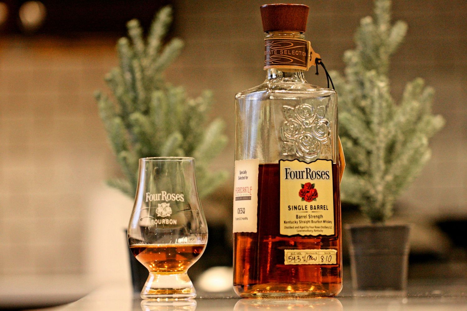 LIQ-750ml Four Roses Bourbon Private Selection OESO 106.8 Proof