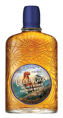 LIQ-750ml Chicken Cock Miller&#39;s Reserve American Whiskey
