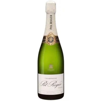 WINE-750ml Pol Roger White Label Brut