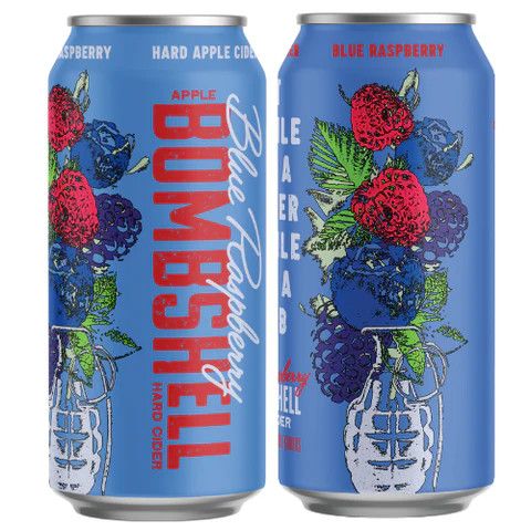 WINE-473ml Three Brothers Bombshell Blue Raspberry