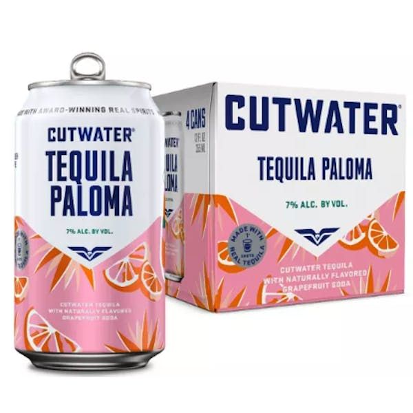 LIQ-355ml Cutwater Tequila Paloma 4pk