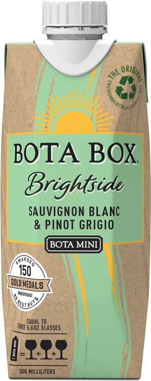 WINE-500ml Bota Box Brightside Sauvignon Blanc &amp; Pinot Grigio
