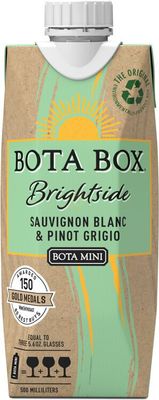WINE-500ml Bota Box Brightside Sauvignon Blanc &amp; Pinot Grigio