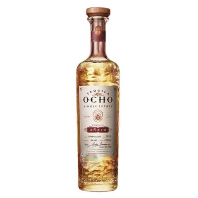 LIQ-750ml Ocho Anejo Tequila El Zapotito