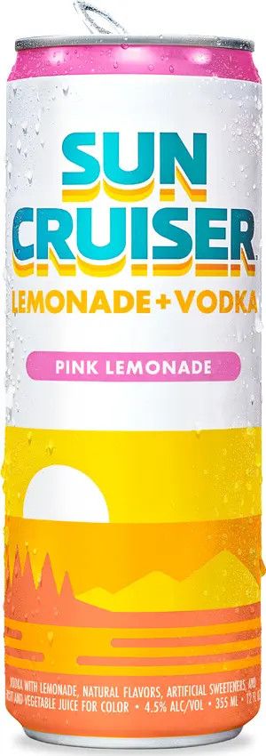 LIQ-355ml Sun Cruiser Pink Lemonade Variety  8pk