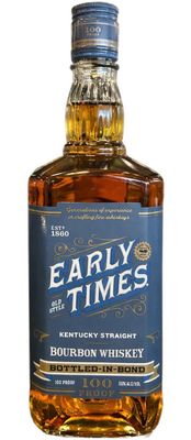 LIQ-750ml Early Times Bottled in Bond Bourbon