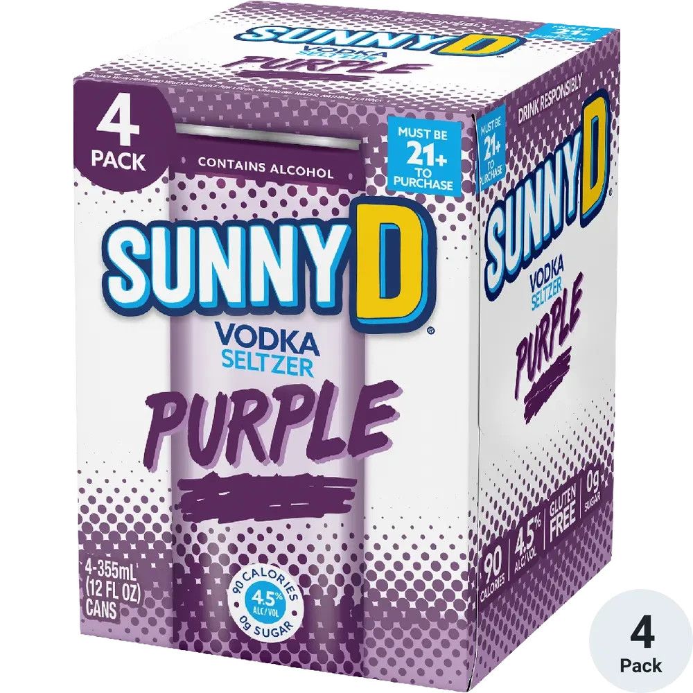 LIQ-355ml Sunny D Purple 4pk