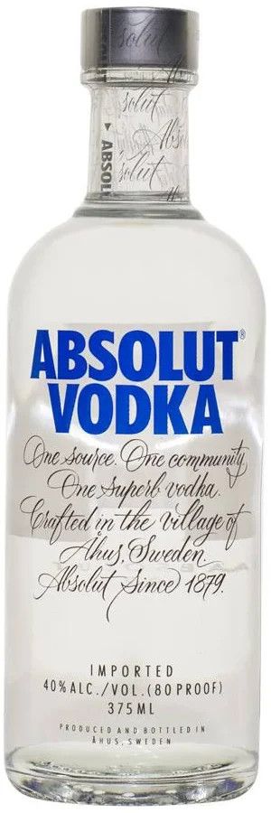LIQ-375ml Absolut Vodka