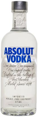 LIQ-375ml Absolut Vodka
