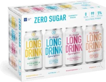 LIQ-355ml Long Drink Zero 12pk