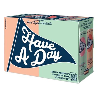 LIQ-355ml  Have A  Day Tequila 8pk Variety