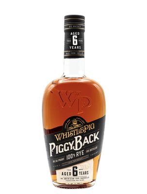 LIQ-750ml WhistlePig Piggyback 6 Yr Rye
