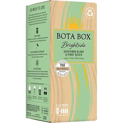 WINE-3L Bota Box Brightside Sauvignon Blanc & Pinot Grigio