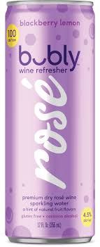LIQ-355ml Bubly  Single Can BlackBerry/Lemon