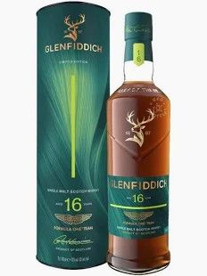 LIQ-750ml Glenfiddich Scotch 16yr Aston Martin Formula One
