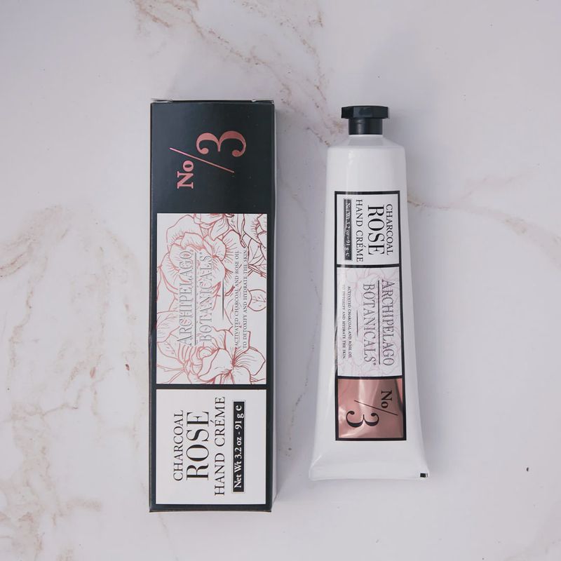 3.2 oz Charcoal Rose Hand Cream