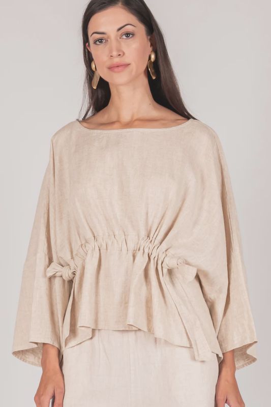 Ula Waist Tie Top