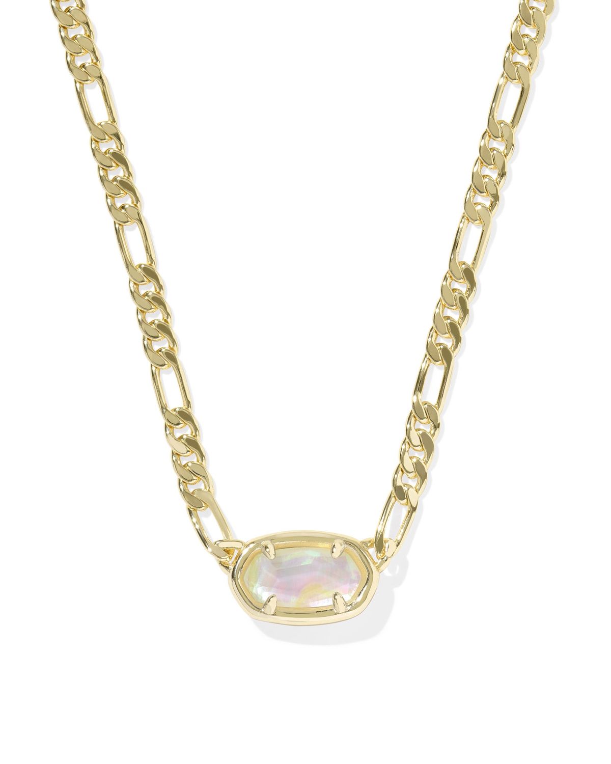 Elisa Pendant Necklace Golf Iridescent