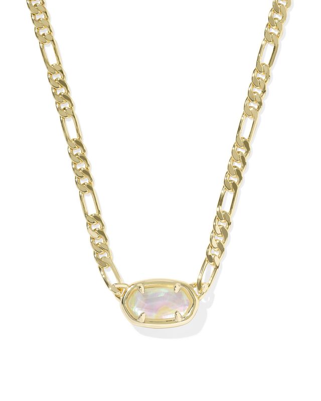 Elisa Pendant Necklace Golf Iridescent