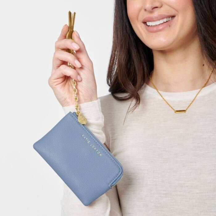 Tilly Keychain Purse (Blue)