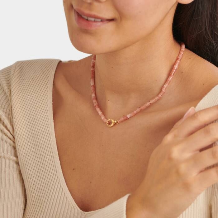 Sunset Glow Waterproof Gold Choker