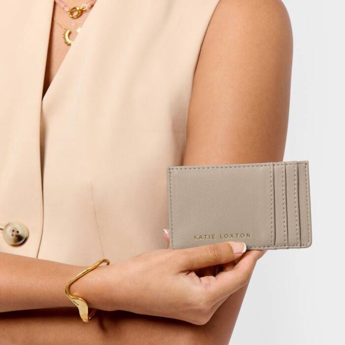 Laila Card Holder (Taupe)