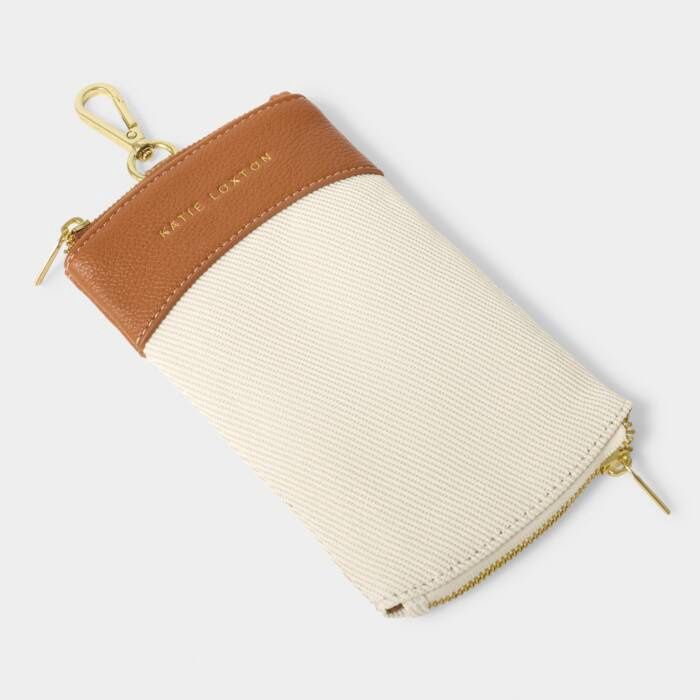 Canvas Clip-On Sunglasses Case