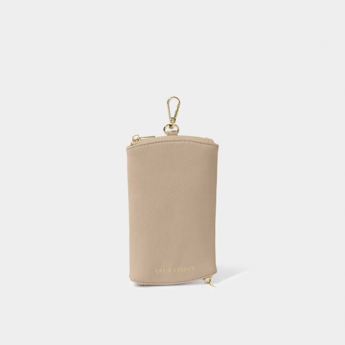 Clip-On Sunglasses Case (Taupe)