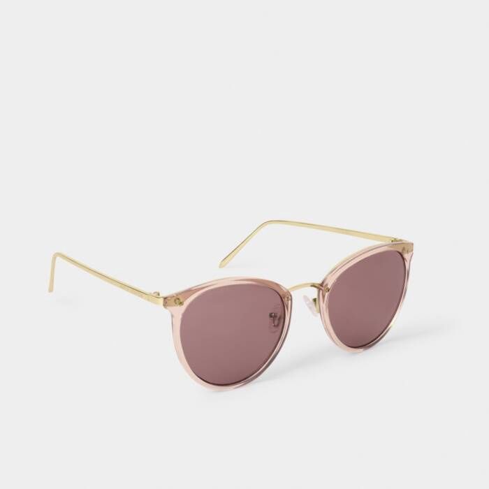 Santorini Sunglasses in Rose Gold