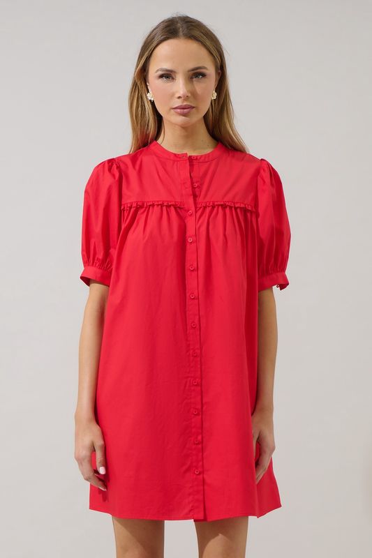 Alenka Shift Mini Dress