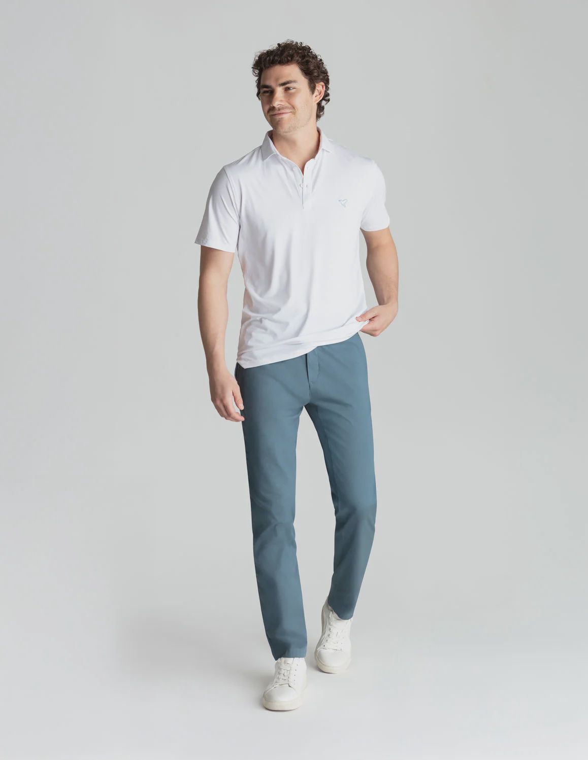 Steele Blue Khaki Pant