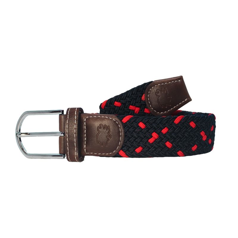 The Harbor Town Two Toned Woven Stretch Belt