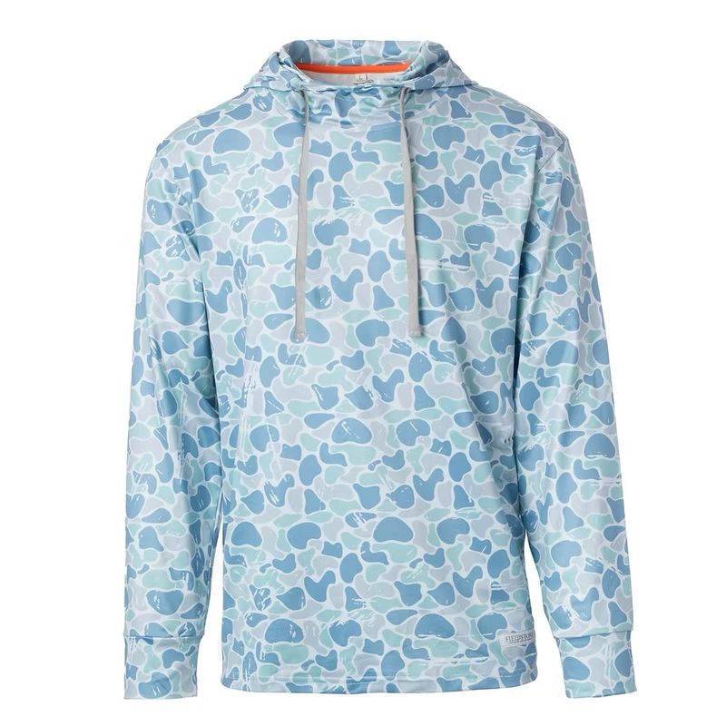 Saltwater Camo Performance Hoodie