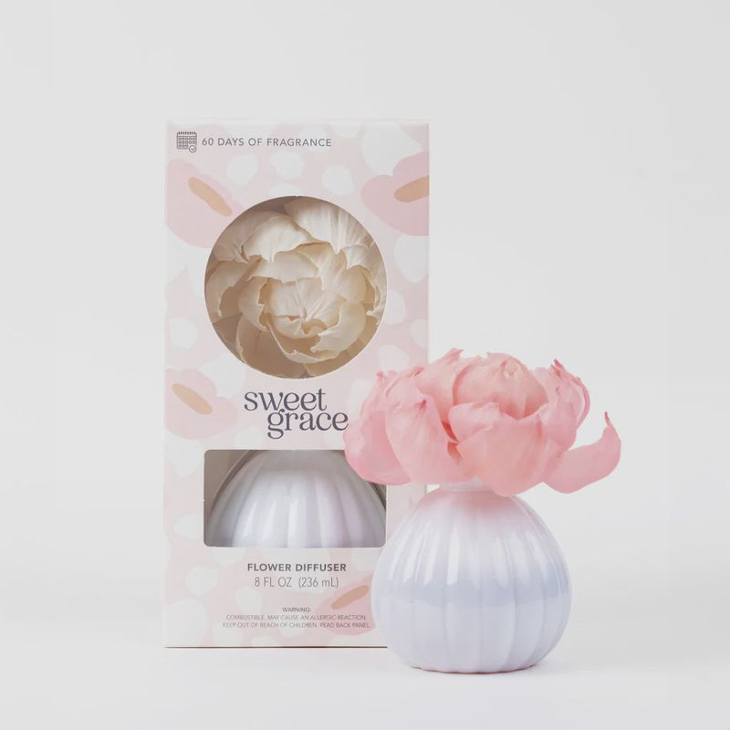 Sweet Grace Flower Diffuser (White)