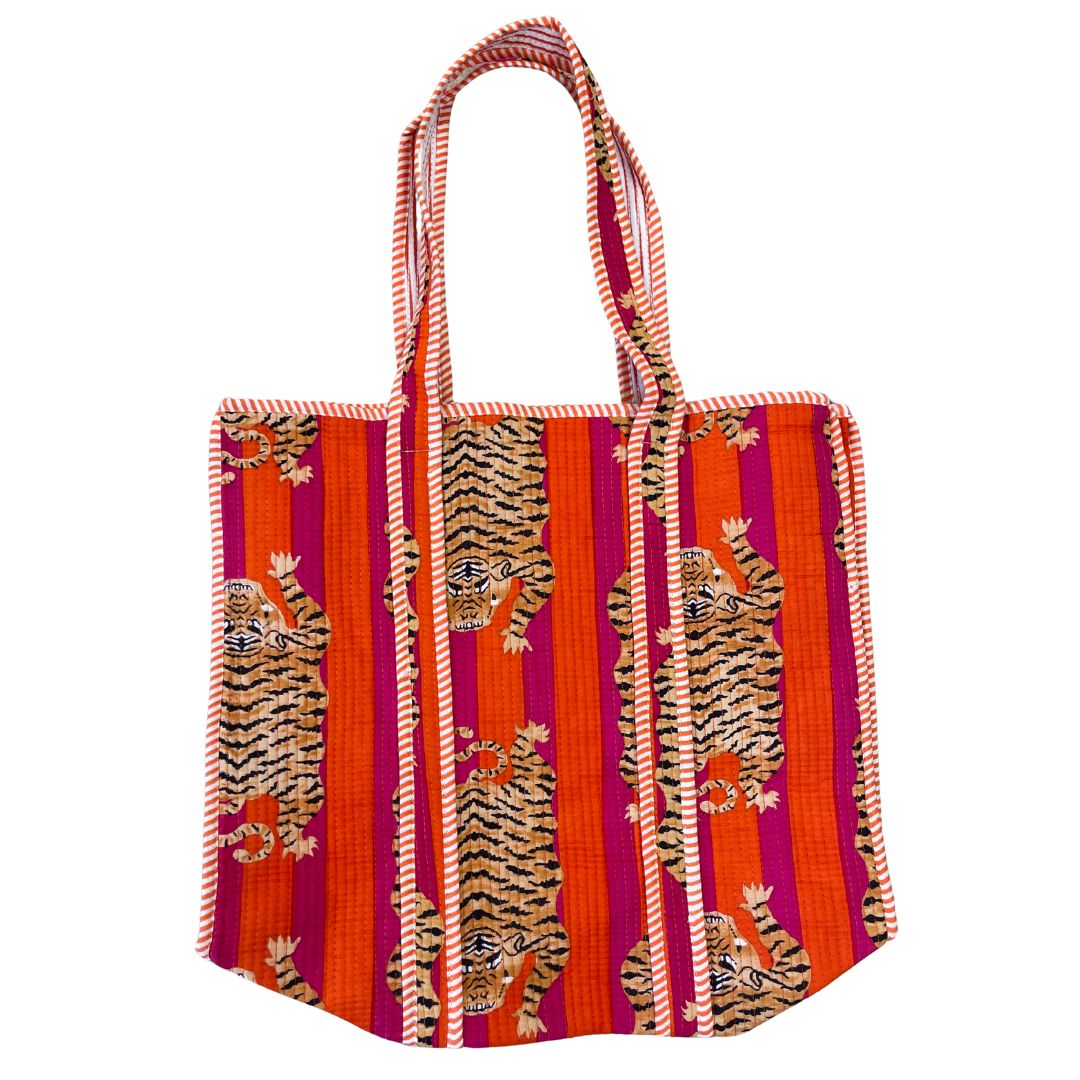 Tiger Print Tote