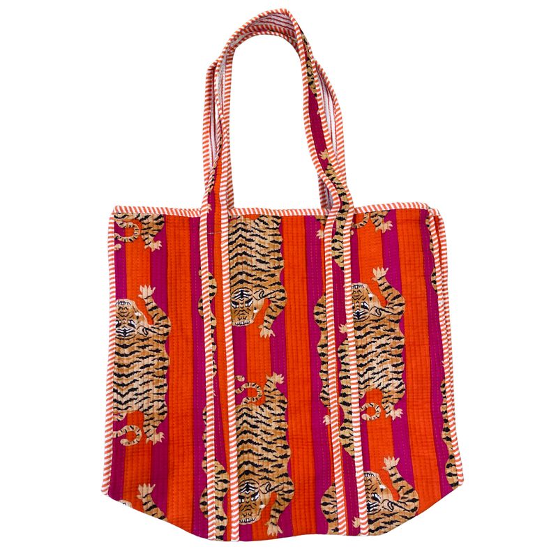 Tiger Print Tote