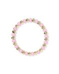 Daphne Enamel Gold Stretch Light Pink
