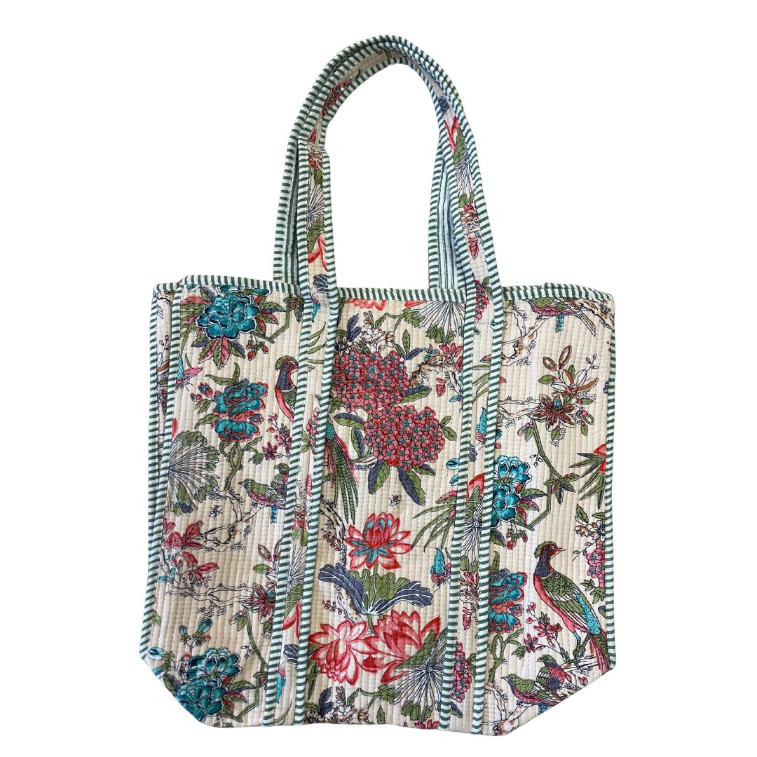 Floral Printed Tote