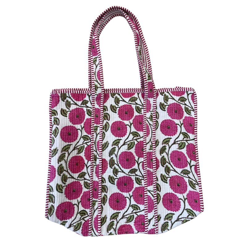 Bold Floral Tote