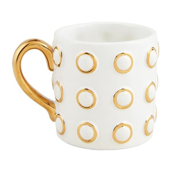 Gold Dot Mug