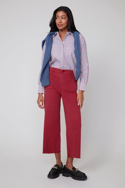 Crimson Claire Pant